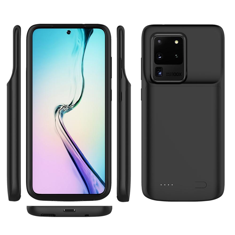 Cargador de batería de 6000mAh para Samsung Galaxy S20, funda Ultra 5G, funda para cargador de batería para Samsung S20 Plus