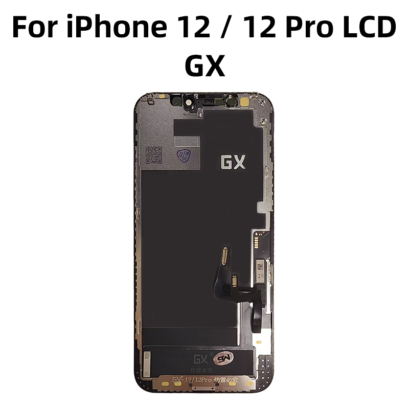 GX LCD Pantalla Display OLED For iPhone X XS XSMAX 11 12PRO 12mini 13 14 PRO MAX 14PULS Digitizer Touch Screen True Tone: VIOLET