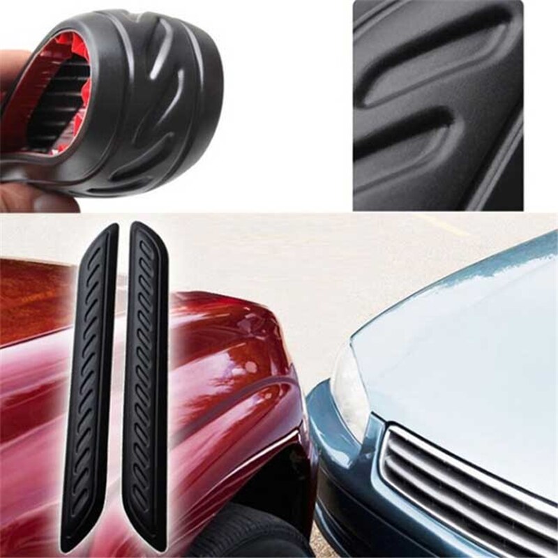 2 Stuks Auto Anti Collision Stickers Auto Deur Botsingen Stick Rubber Strip Decoratie Stickers Auto Accessoires