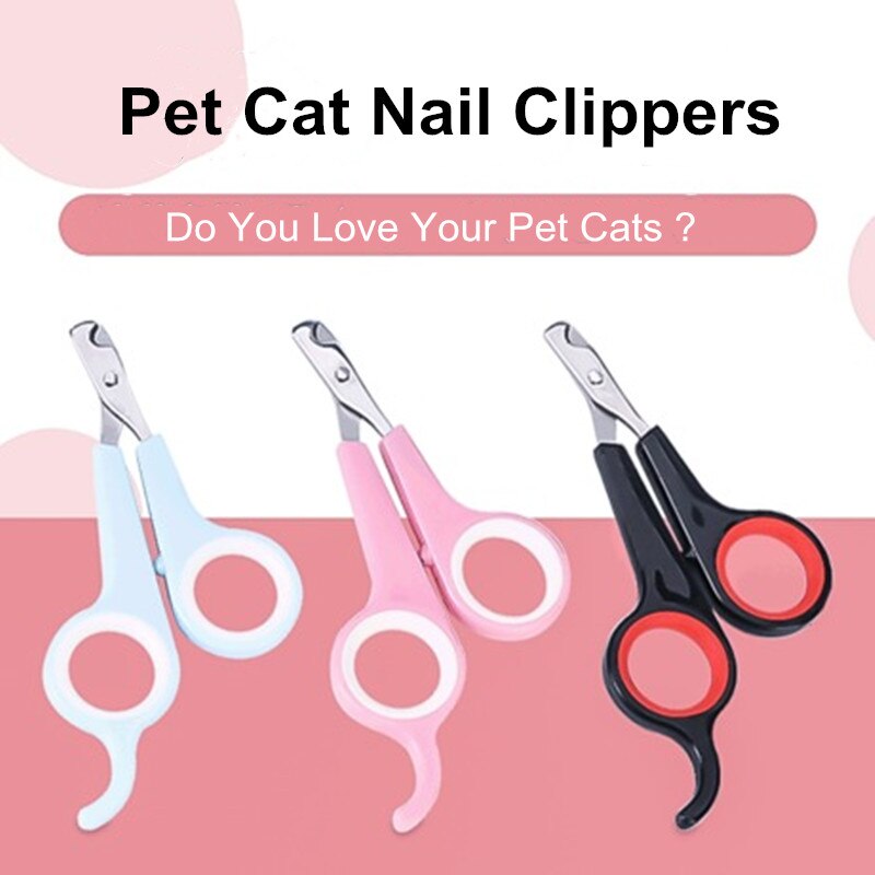 Kat Hond Grooming Nagelknipper Puppy Nagelknipper Trimmer Cutter Rvs Honden Katten Klauw Nail Schaar Huisdier Teen zorg