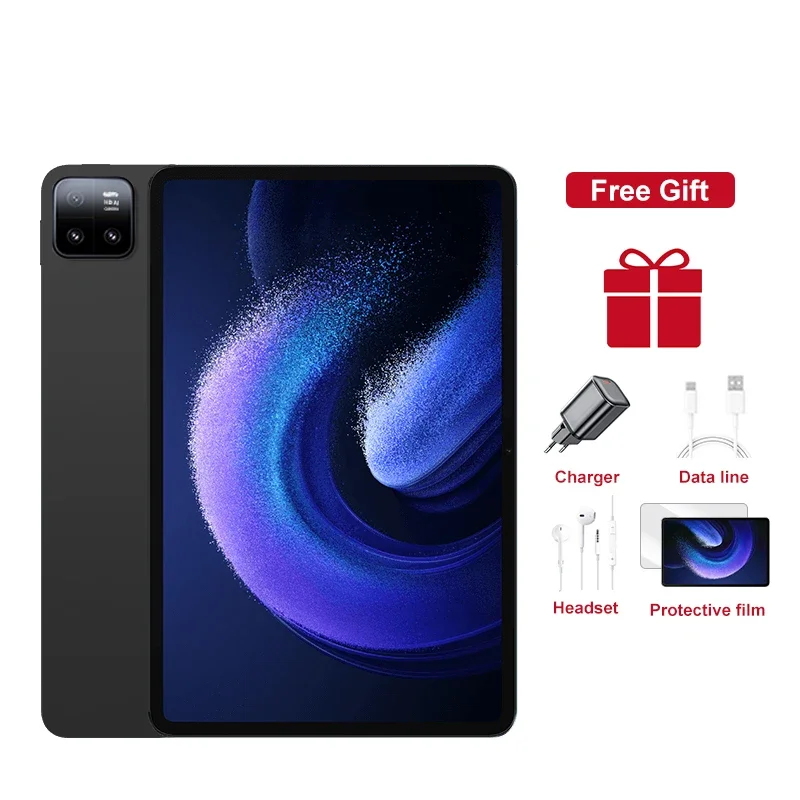 2025 Pad 6 Pro Originele Tablet 10.1 inch Android 14 Snapdragon 8gen2 Global 16 GB + 1024 GB 10000 mah 5G Dual SIM WIFI HD Volledig Scherm: green