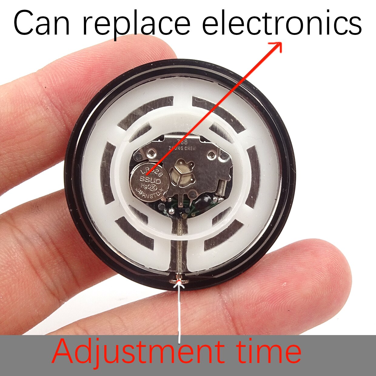 Montre à quartz électronique d'intérieur de voiture, décoration de , modifiée, pour MG ZS HS MG3 MG5 MG6 MG7 GT HECTOR