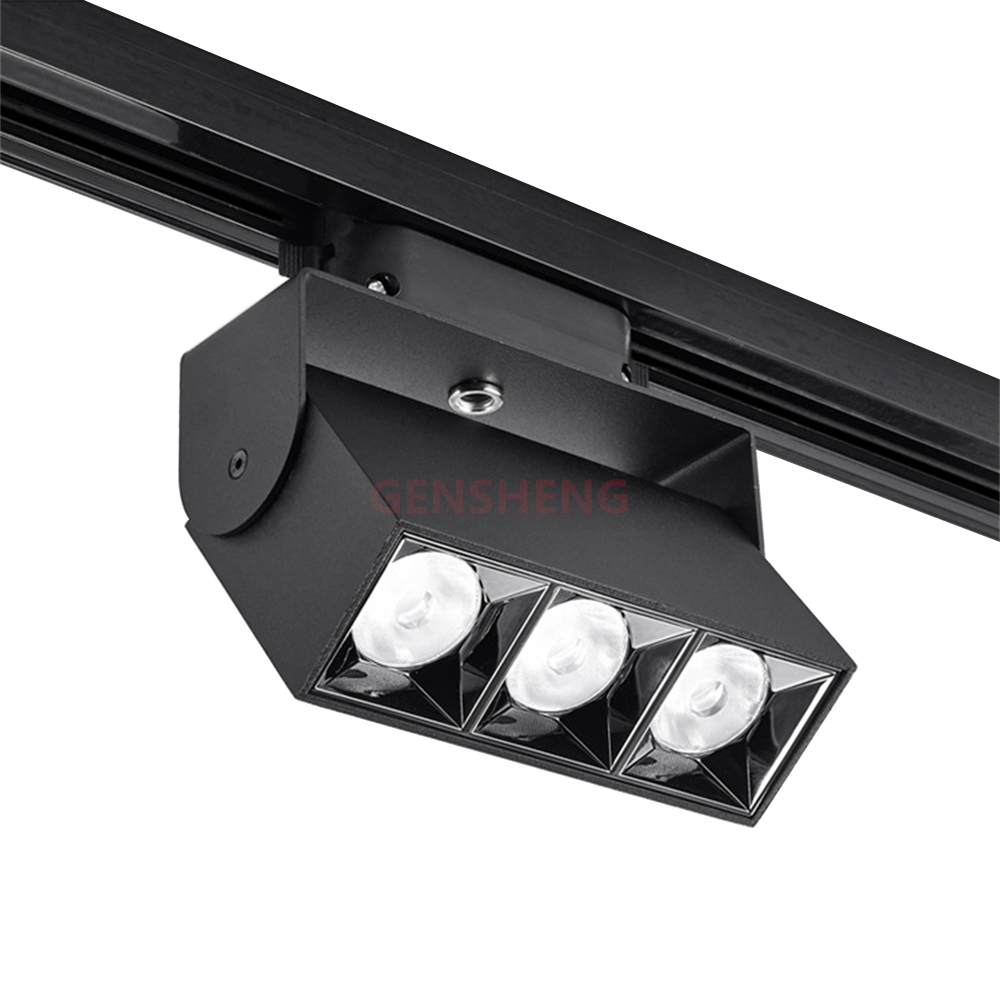 Luzes de Pista LED ajustáveis, Holofotes, Lâmpadas de Teto, Decoração de Casa, Loja Interior, Iluminação, Regulável, 110V, 220V