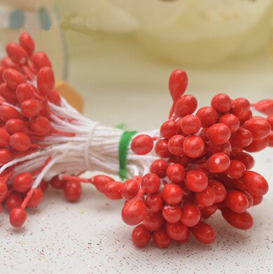 Stamper van bloemen fondant taart suikertaarten bloem * grote parelmoerglans gumpaste meeldraden 4 repen