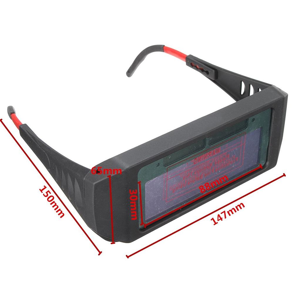 Solar Auto Darkening Eyes Mask Welding Glasses Eyes Goggles Mask Protector Helmet Soldering Mask For Construction Welding Work