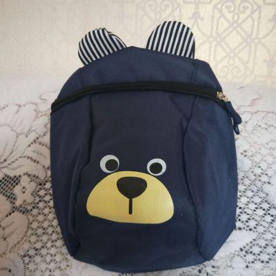 TOP mochila infantil children school bags cute Anti-lost children's backpack school bag backpack for children Baby bags: Navy blue