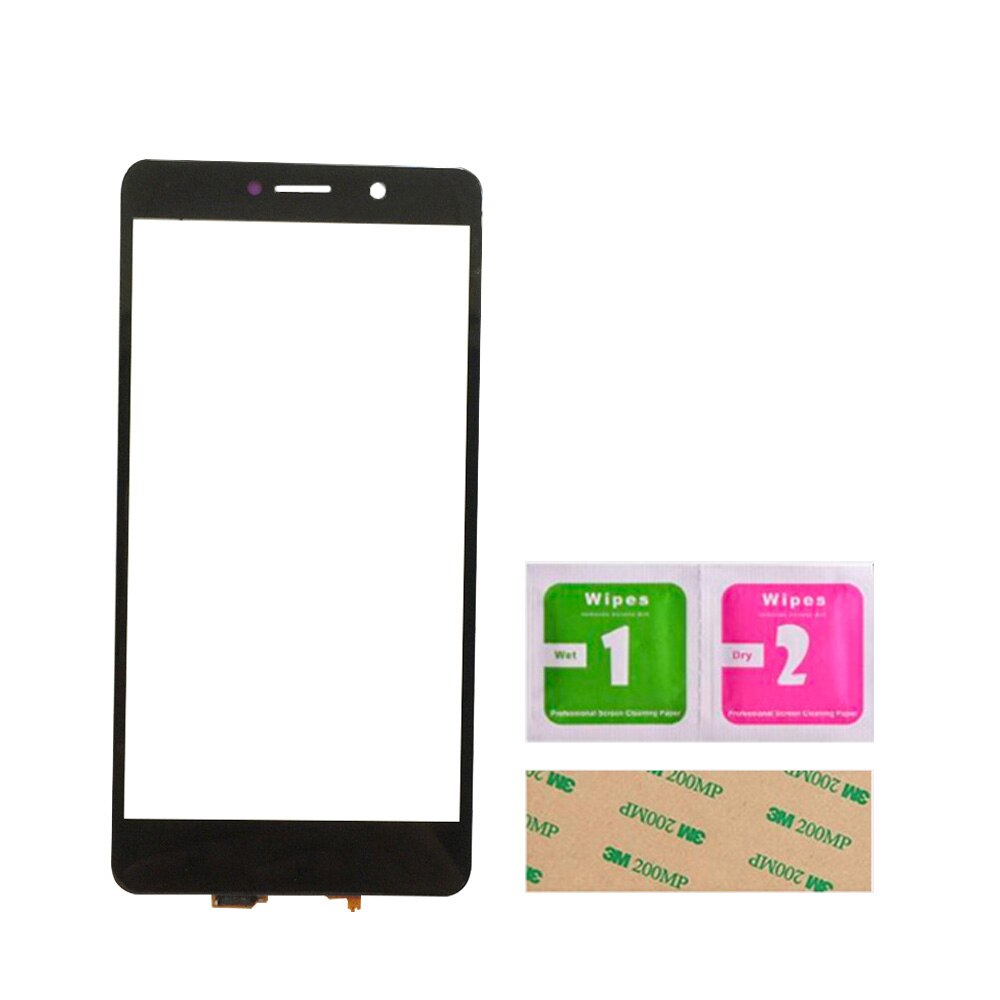 Touch Screen For Huawei Honor 6X 6 X Touch Panel 5.5'' Screen Front Glass Lens Digitizer Panel Sensor Parts 3M Glue Tools: Black No Tools