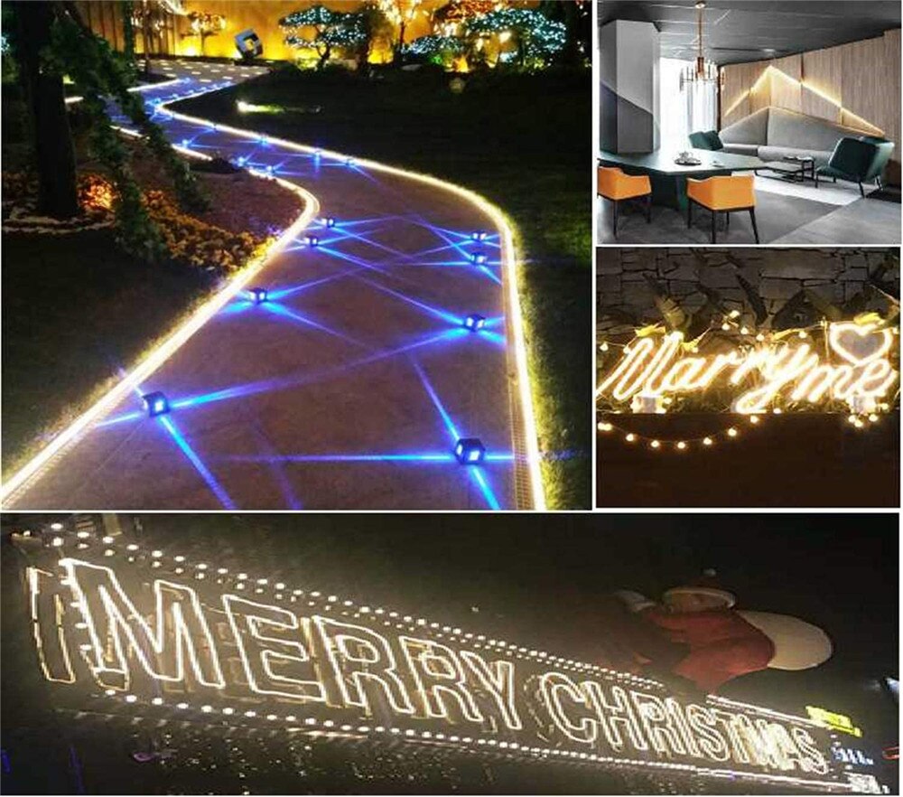 12V Led Strip Waterdicht Lint Led Neon Licht IP67 Wit/Warm Wit Rood Blauw Led Tape Licht 2835 120led/M Podium Instellicht
