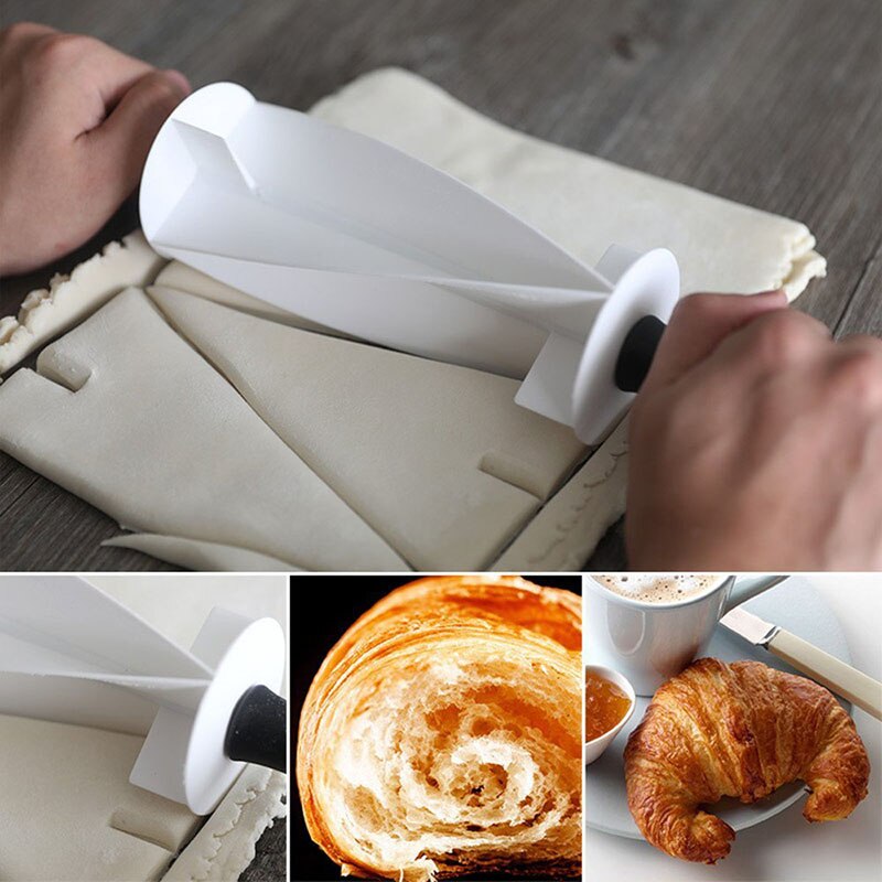 Non-stick Rolling Pin Embossing Cake Croissant Deeg Roller Decorating Cake Roller Bakken Tools DFDS889