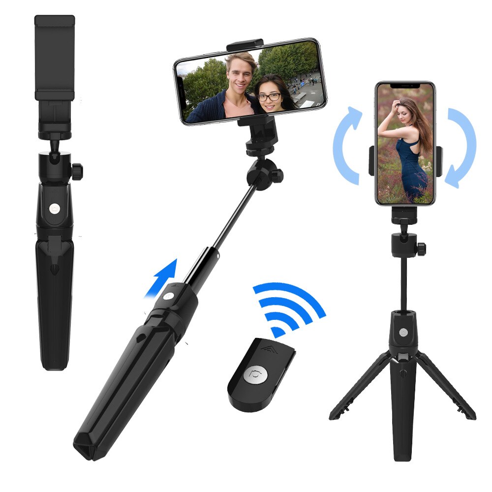 Bluetooth Selfie Stok Multifunctionele Een Stuk Bluetooth Selfie Stok Universele Statief Bluetooth Selfie Stok K20