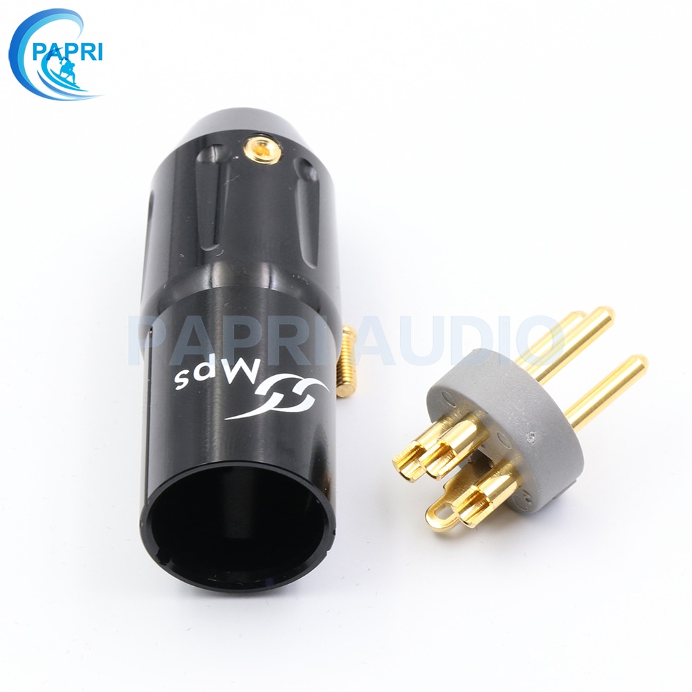 Los diputados César-W/M alta 3pin hombre 24K chapado en oro mujer XLR macho Jack equilibrio macho conector de Audio del micrófono hembra