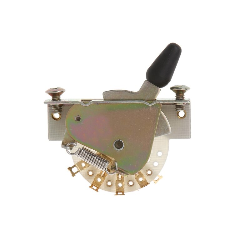 5 Way Lever Switch Selector for ST FD Electric Guitar Parts Replacement: black