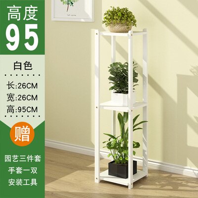 Étagère à fleurs en bois massif multi-étages intérieur spécial salon étage balcon cadre de rangement suspendu orchidée maison