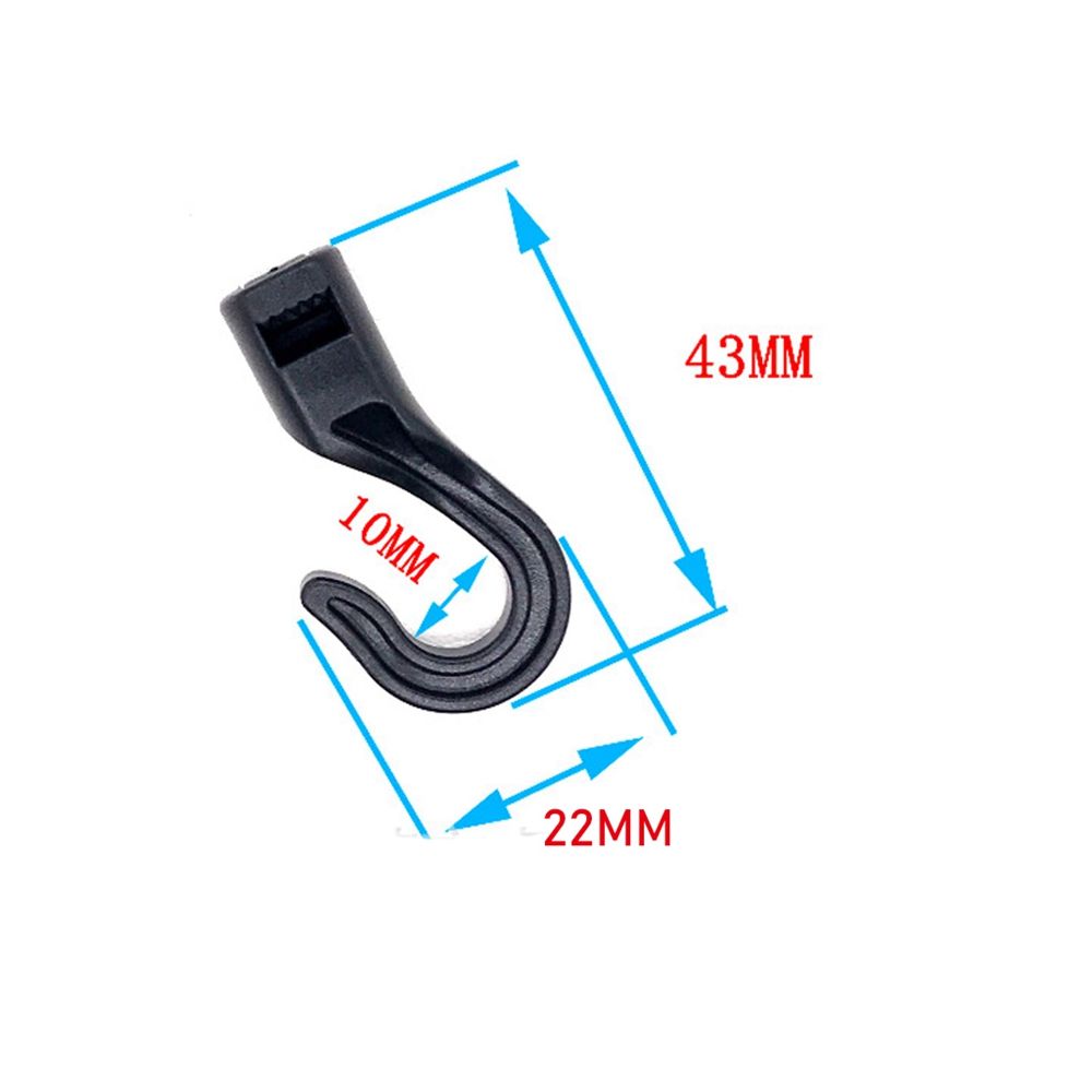 5 Stuks Open Einde Koord Haken Snap Boot Kajak Motorfiets Touw Gesp Camping Tent Haak Voor Bungee Shock Elastische Bungee Koord Bandjes