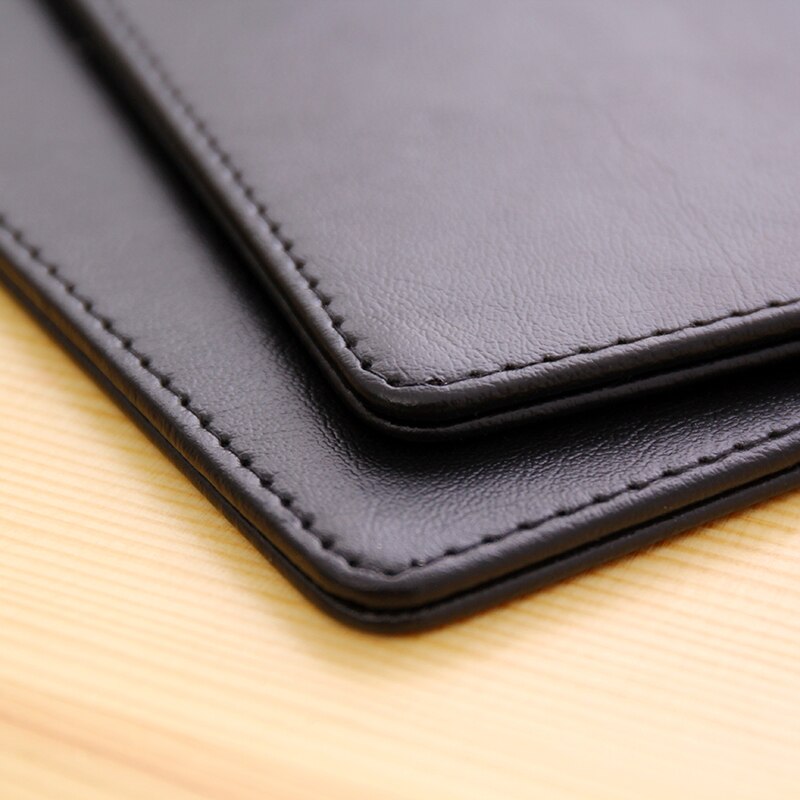 A4 Faux Leather PU Clipboard, Students Office Paper Folder, Restaurant Menu Clip Board Hotel Paper Folder Writing Pad