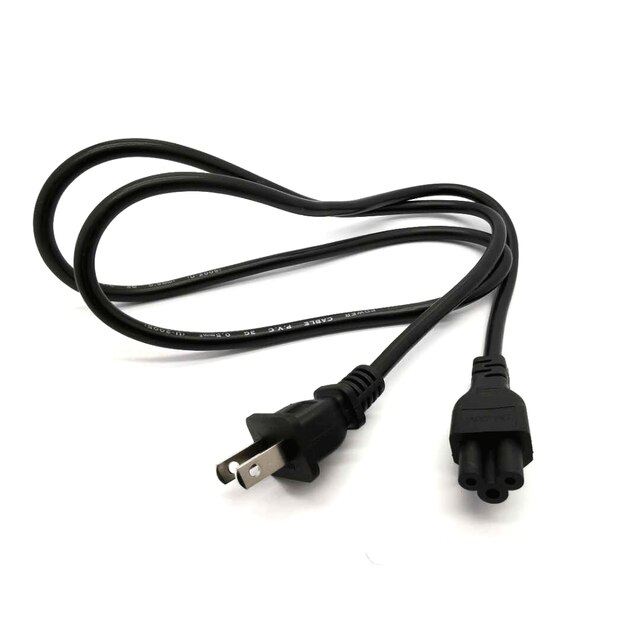 1x Durable 3-Prong 1.2m EU US AU UK 4Standards AC Power Supply Adapter Cord Cable Lead Charging Line Wires For PC Laptop: US