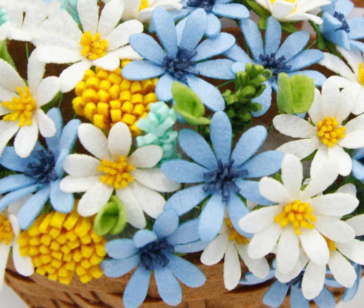 felt diy craft Felt Flower Decoration Free Cutting DIY Material Package Handmade Cloth Flower For and Home Decor