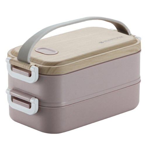 Bento Box Japanese Lunch Box, Bento Lunch Box Containers for Kids and Adults: pink2