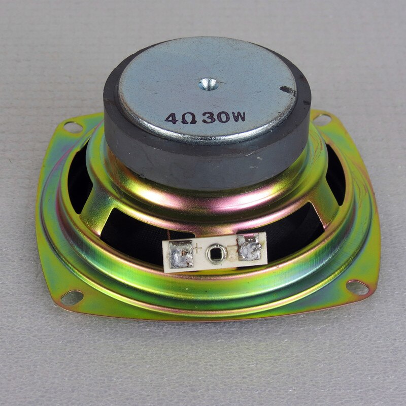 1pcs 4" inch 105MM full-range car speakers 4 ohms 30 watts Loudspeaker