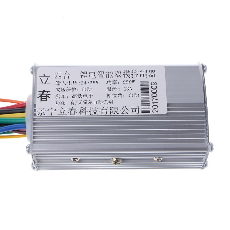 Dc 24/36V 250W Borstelloze Regulator Speed Controller Scooter E-Bike Elektrische Motor