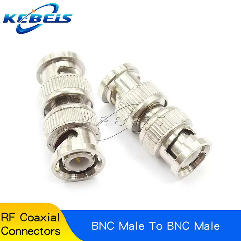 Conector BNC Q9 a BNC macho y hembra, Conector de ángulo recto de 90 grados, tipo T, divisor de 3 vías y 4 vías, adaptador RF doble macho y hembra, 1 piezas: Rojo