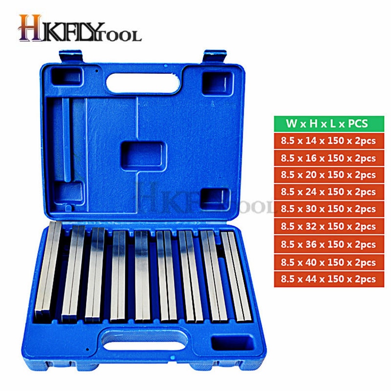 150X9 Mm 150X8.5 Mm 18 Pcs 9 Pairs Precisie Parallel Set, Parallelliteit: 0.01 Mm, Parallel Block Gauge Set