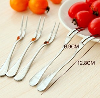 Forks For Restaurant Cafeteria Home Party Dessert Stainless Steel Fruit Fork Cutlery Dessert Fruit