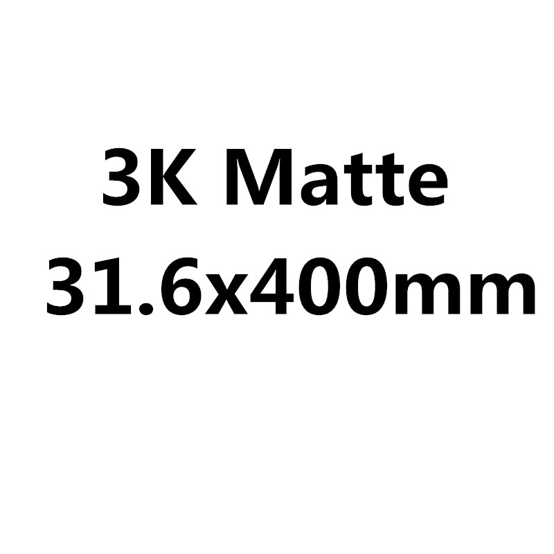 Geen Logo Mountainbike Zadelpen 27.2/25.4/30.8/31.6Mm 3K Mat/Glossy Zadelpen carbon Road Fiets Offset Zadelpennen: 3K Matte 31 6x400mm