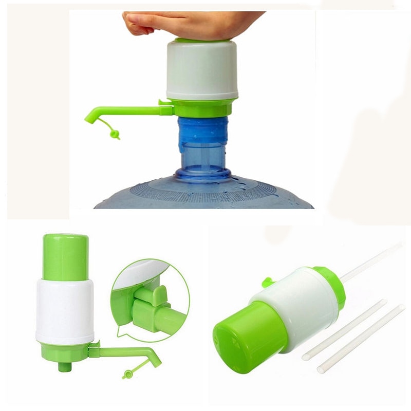 Drinkwater Pomp met Slang Extensions Verwijderbare buis Innovatieve vacuum actie Pomp Dispenser