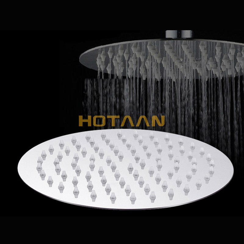 8 Inch 20X20Cm Luxe Ronde Regendouche Hoofd, Roestvrij Staal Douchekop, badkamer Douche, Chuveiro