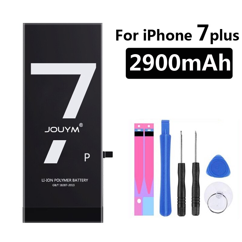 Jouym Batterij Voor Iphone 6 S 6 S 5 S 5 Se 7 8 Plus Originele Hoge Capaciteit Bateria Vervanging batterie Voor Iphone X Xs Max Xr 7P 8: For iPhone 7 plus