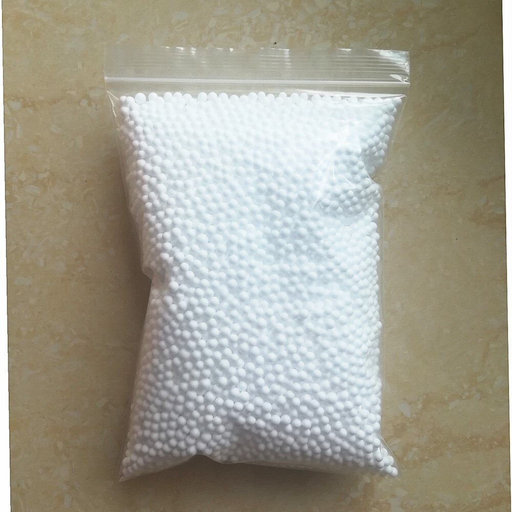 10000 stücke ~ 16000 stücke 2-3,5mm 4-6mm Polystyrol Styropor Kunststoff Pastell Schaum Mini Perlen ball DIY Schleim Assorted Farben Dekoration: 4-6mm White