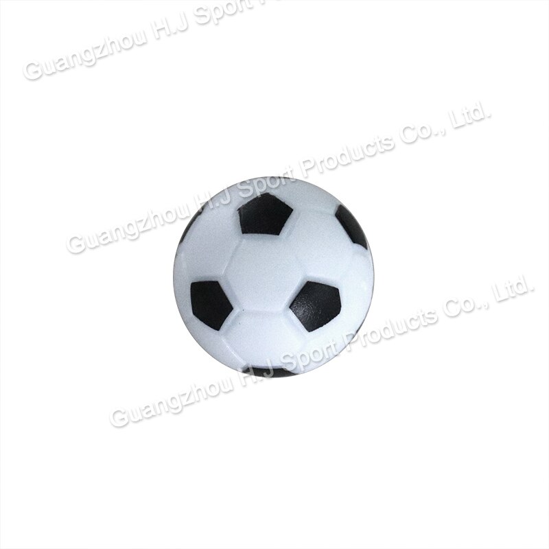 2 Pieces Mini Soccer Table Ball Replacements, Black and White Soccer Ball Parts, 31mm