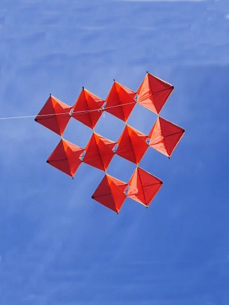 160cm puissance unique dix diamants cerf-volant/rouge diamants cerfs-volants avec outils volants plage cerf-volant volant