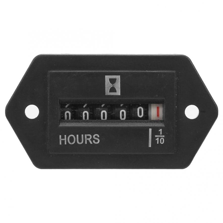 Contador de horas Industrial 1 Uds SYS-1 AC100-250V contador mecánico Industrial contador de horas electromecánico