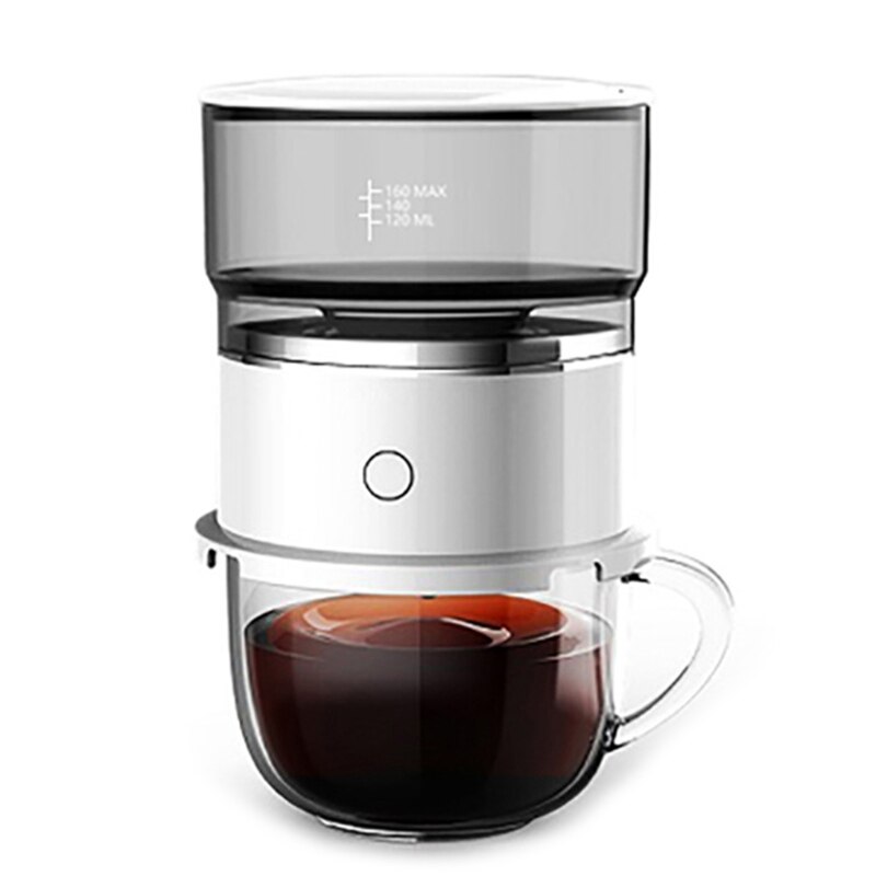 Automatic Rotating Coffee Maker Stainless Steel Filter Electric Coffee Machine 425B: Default Title