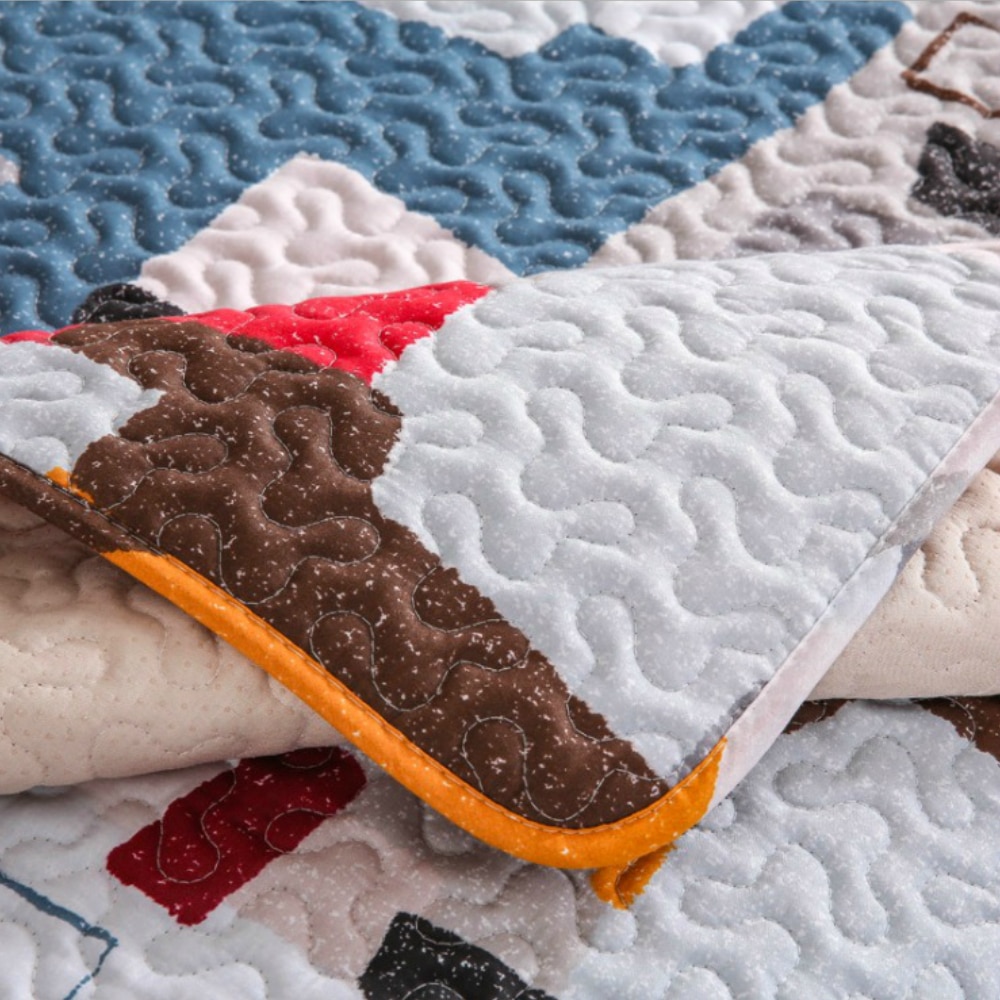 100%  katoenen bankhoezen in europese stijl, antislip, elastisch, 4 seizoenen, universele bankhoes, stretchhoes, bankhanddoek