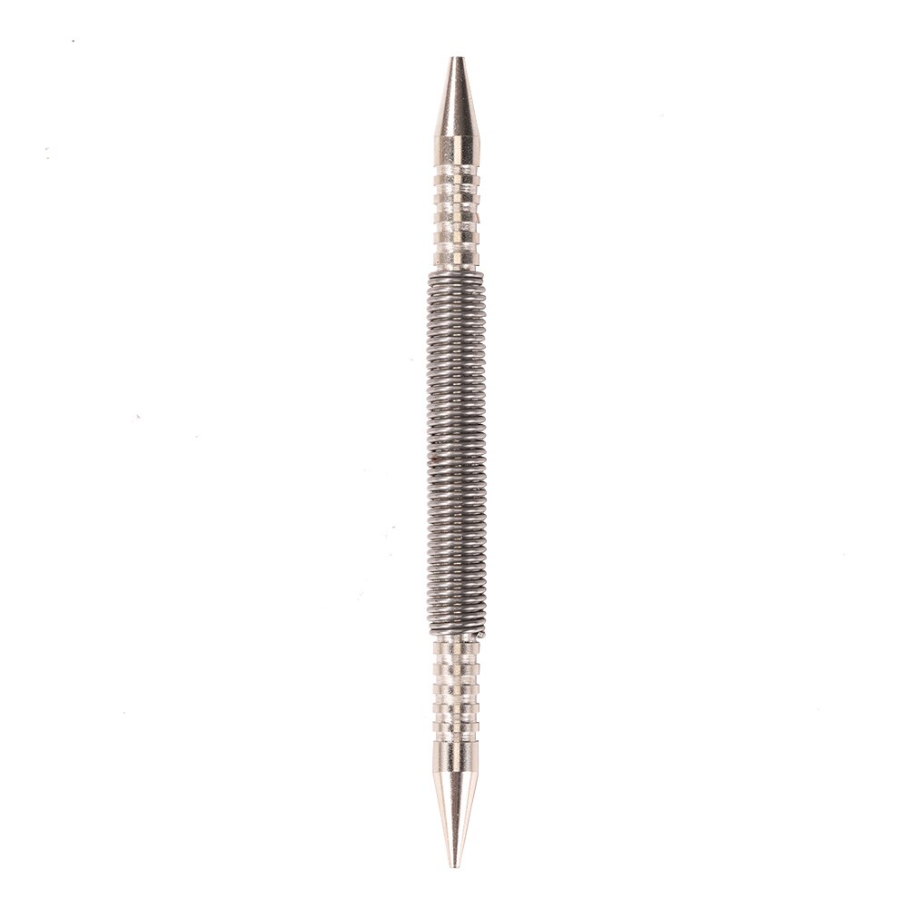 Outil à ressort jeu de clous sans marteau trous centraux poinçon à ressort marquage métal menuiserie foret porte goupille outil de retrait