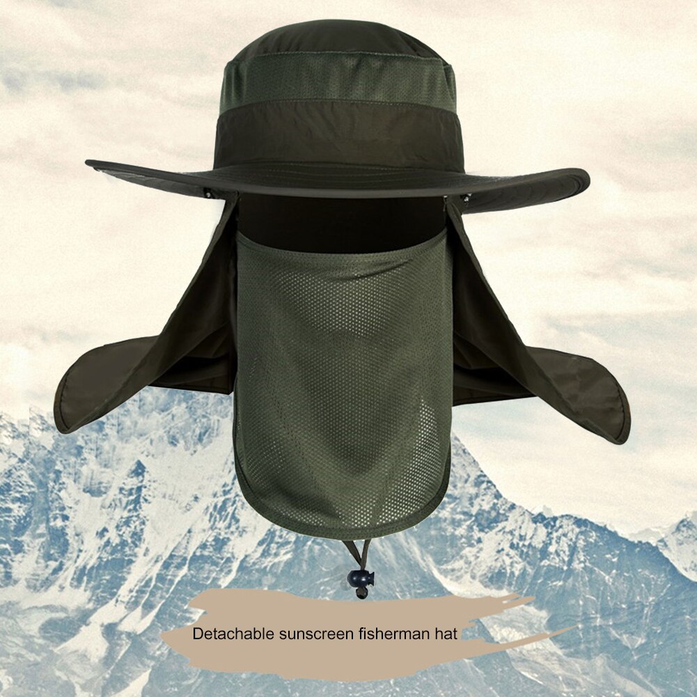 Fishing Hat Outdoor Fishing CAP UV Protection Fish... – Grandado