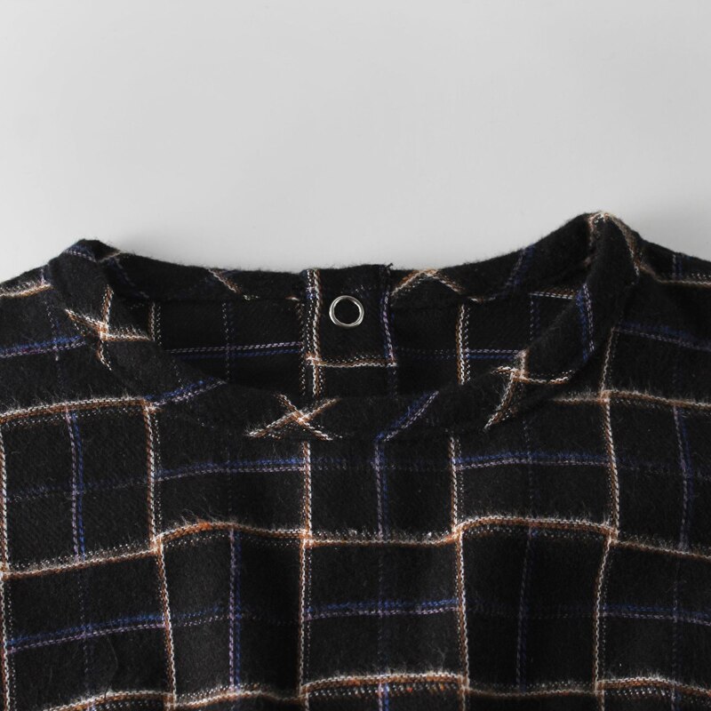 MILANCEL Frühling Neue Baby Kleidung Plaid Karosserie für Jungen Baumwolle Baby Mädchen Kleidung Langarm Baby Karosserie 0-2 jahre