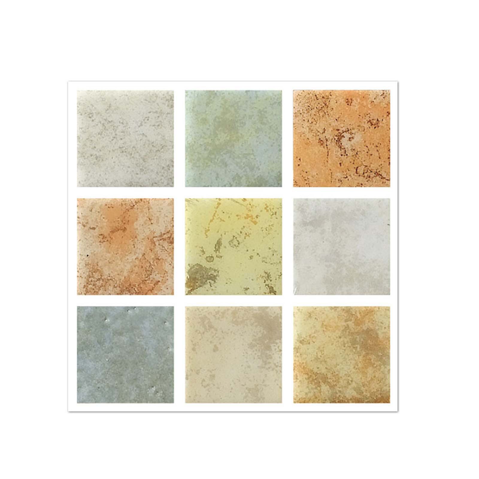 Adhesivos para baldosas 3D, adhesivos de pared para cocina y baño, decoración de respaldo, Adhesivo de pared de casa, 25 #20 Uds.: D