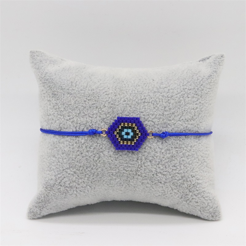 Bluestar Turkse Evil Eye Armband Set Mode Bohemen Eye Sieraden Miyuki Pulseras Mujer Moda Kwastje Armband Voor Vrouwen