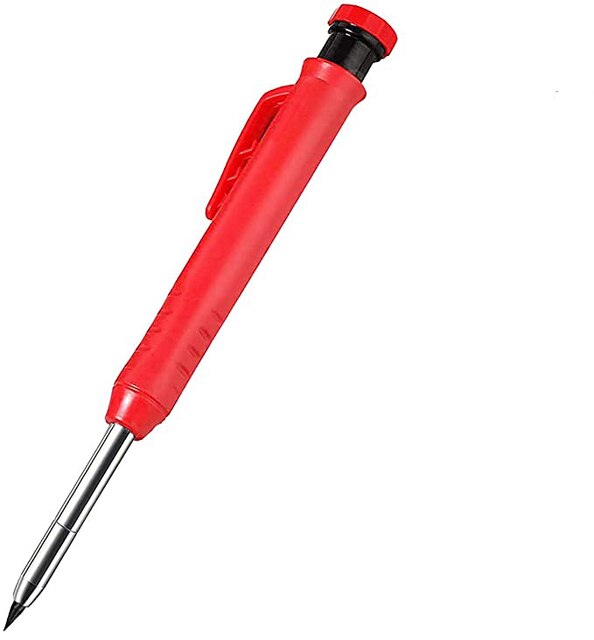 Solid Carpenter Pencil Set Construction Carpenter with Pencil Sharpener Mechanical Drawing For Woodworking Tools: H