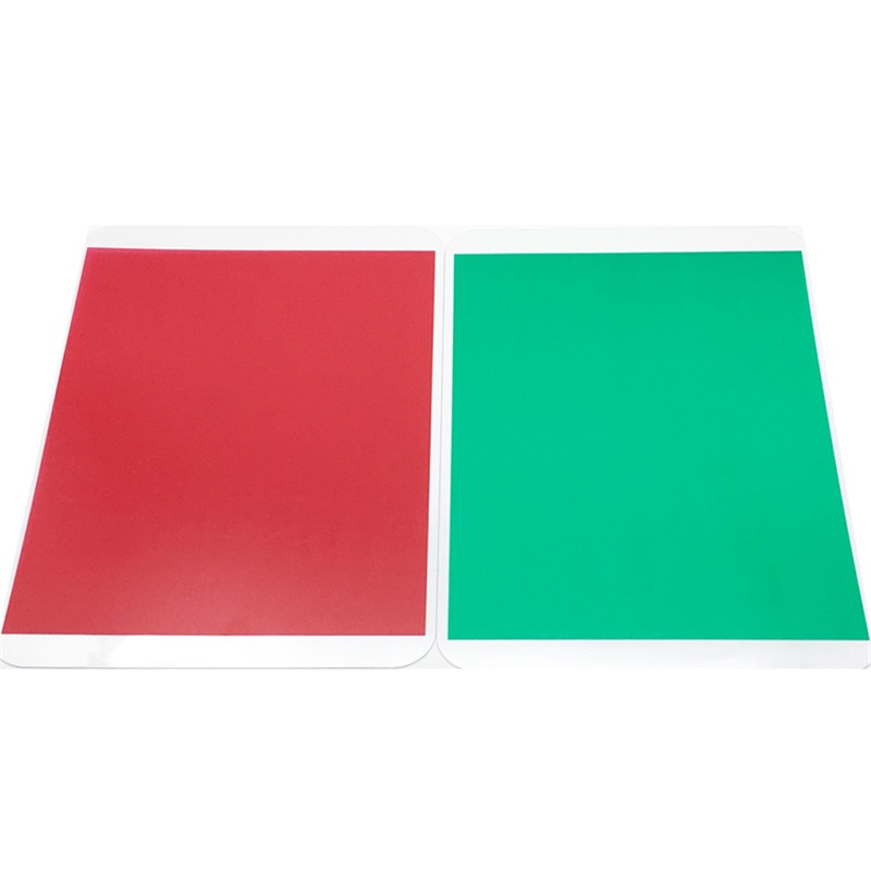 5Pcs Red/Green Hart Chart Accommodative Rock Chart Set Vision Myopia Strabismus Amblyopia Training Reading Aids Disinhibit