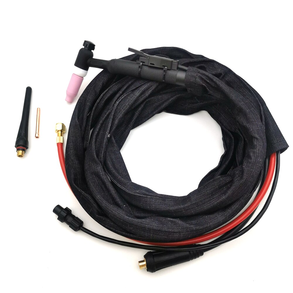 WP-17 TIG Torch Tungsten Arc WP17 Argon 4M 13ft Air Cooled WP-17 TIG Welding Torch gas-electricity separation