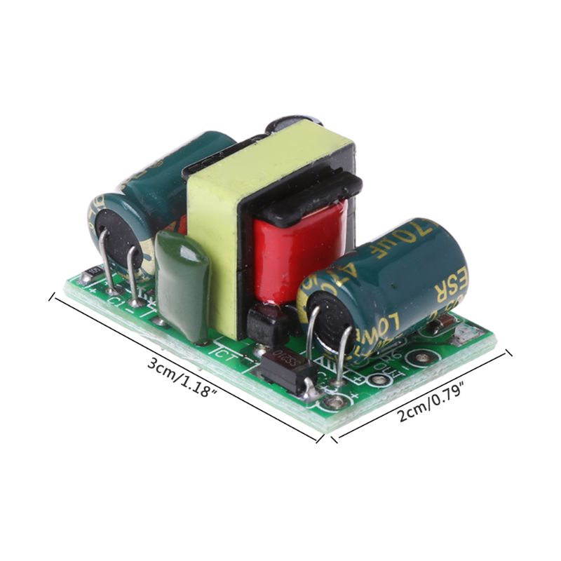 Isolated Power Converter 12V 400mA Voltage Step Down Module AC-DC 220V To 12V