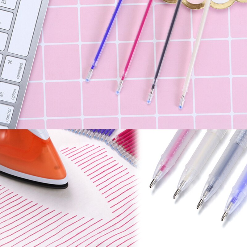 1Set Fabric Markers Pencils Fade Out for Drawing Lines Disappearing Marker Pens PP Multi Purpose DIY Craft Sewing Accessories