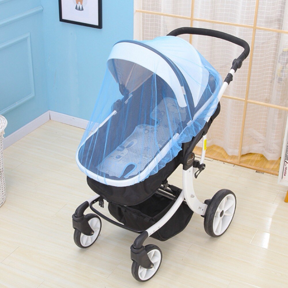 Baby Carriage Cart Mosquito Net Increase Large Encryption Baby Stroller Netting Pushchair Insect Net Safe Mesh Hvlv