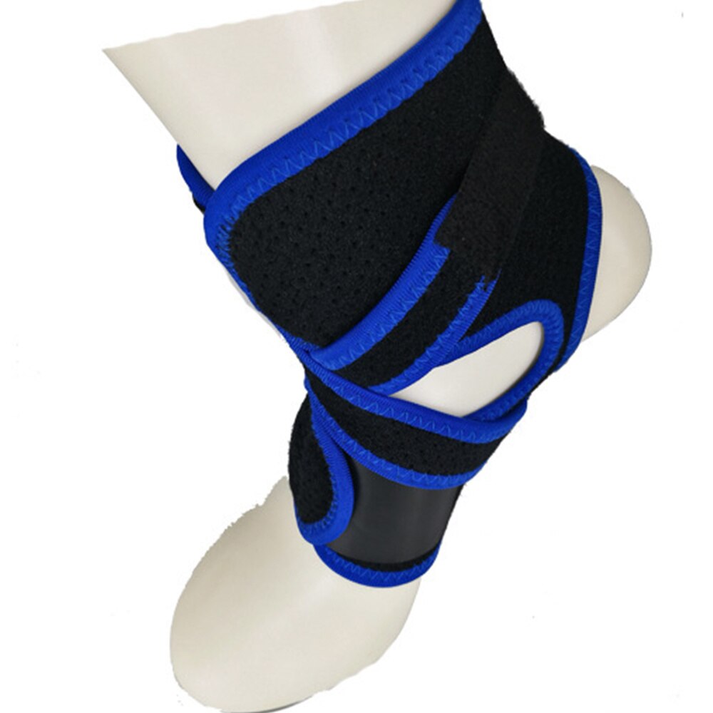 1Pc Breathable Ankle Guard Sports Ankle Pad Portable Ankle Brace Practical Ankle Support Sports Accessories for Men Exercise Blu