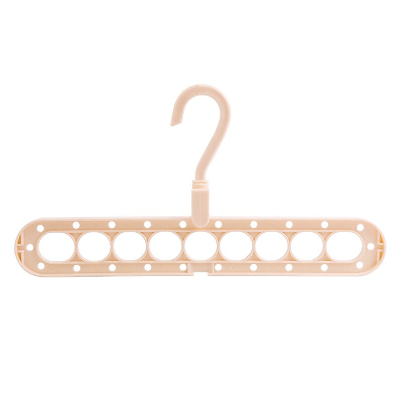 1pc Clothing hanger organizer multi-purpose hanger home magic storage artifact anti-skid drying rack: B-05